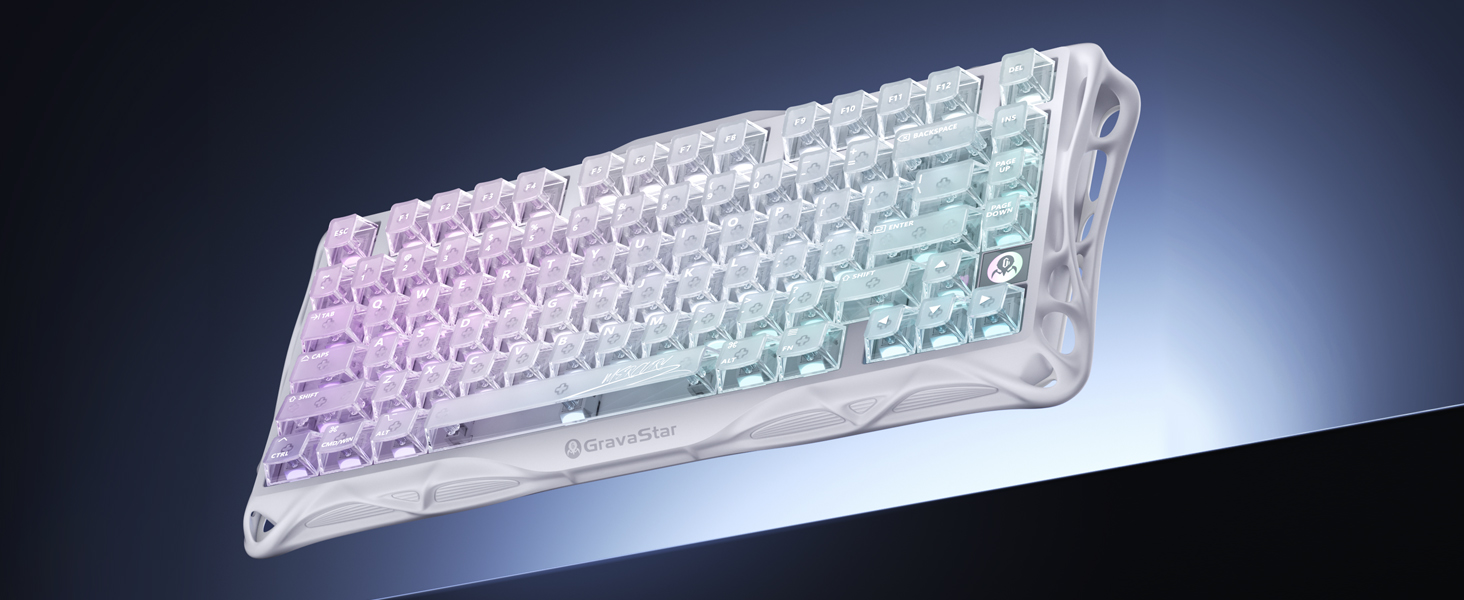 GravaStar Mercury K1 Lite RGB Kablosuz Mekanik Gaming Klavye